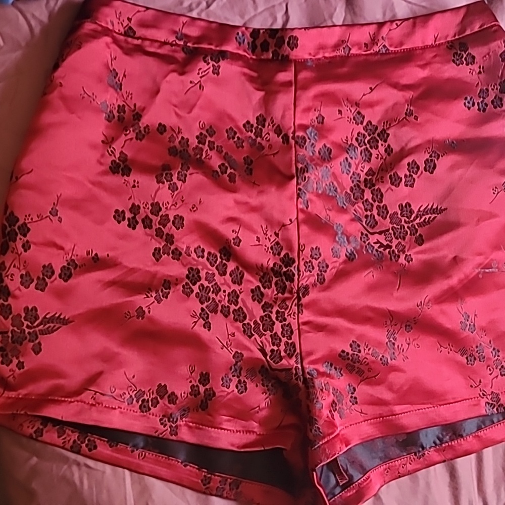 Superdown polyester shorts in small